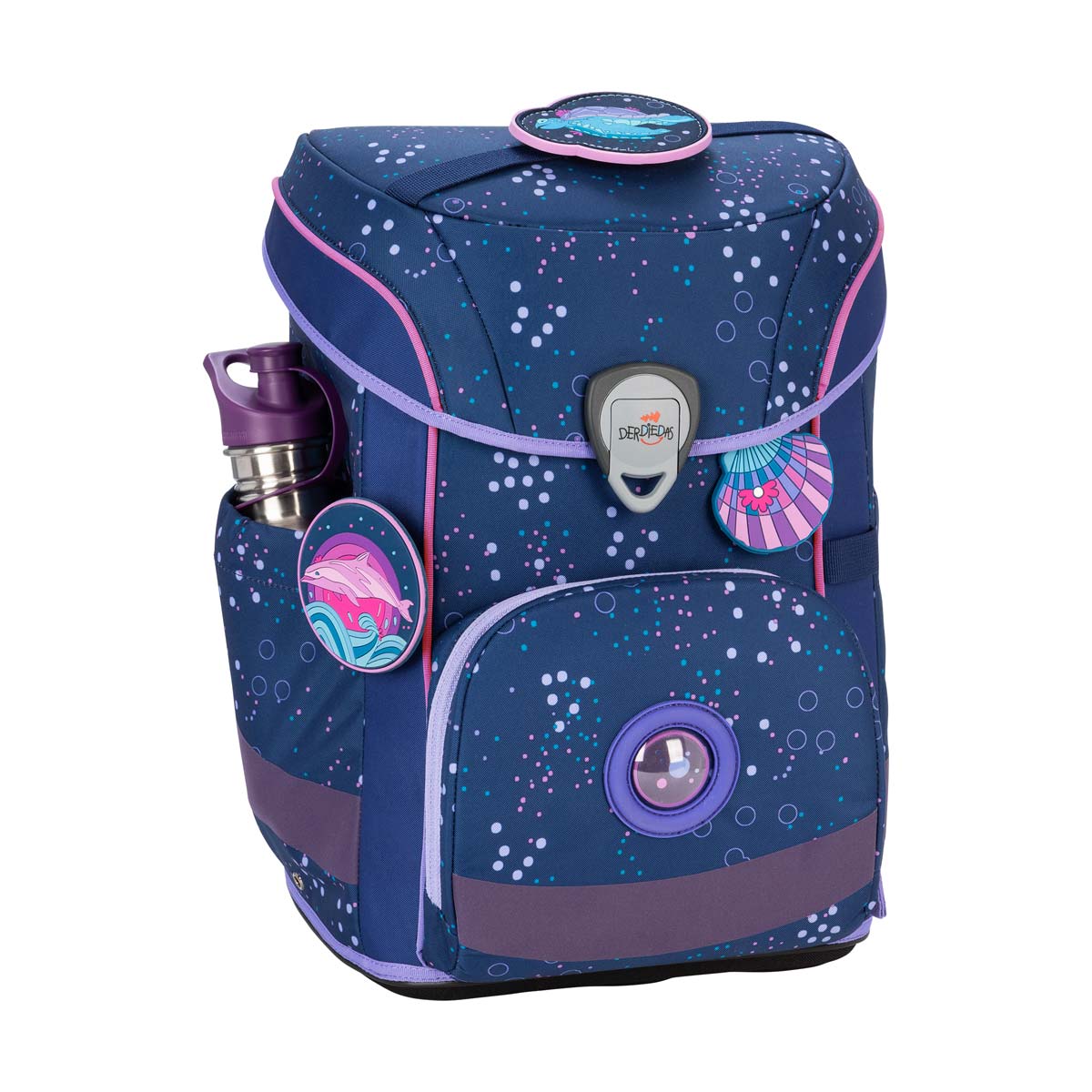 DerDieDas ErgoFlex EASY Deep Ocean Schulranzen-Set 5tlg.