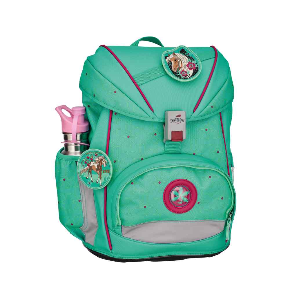 DerDieDas ErgoFlex Peppermint Pony Schulranzen-Set 5tlg