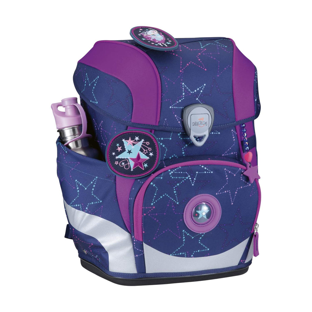 DerDieDas ErgoFlex Tiny LED Schulranzen-Set Dancing Star 5tlg.