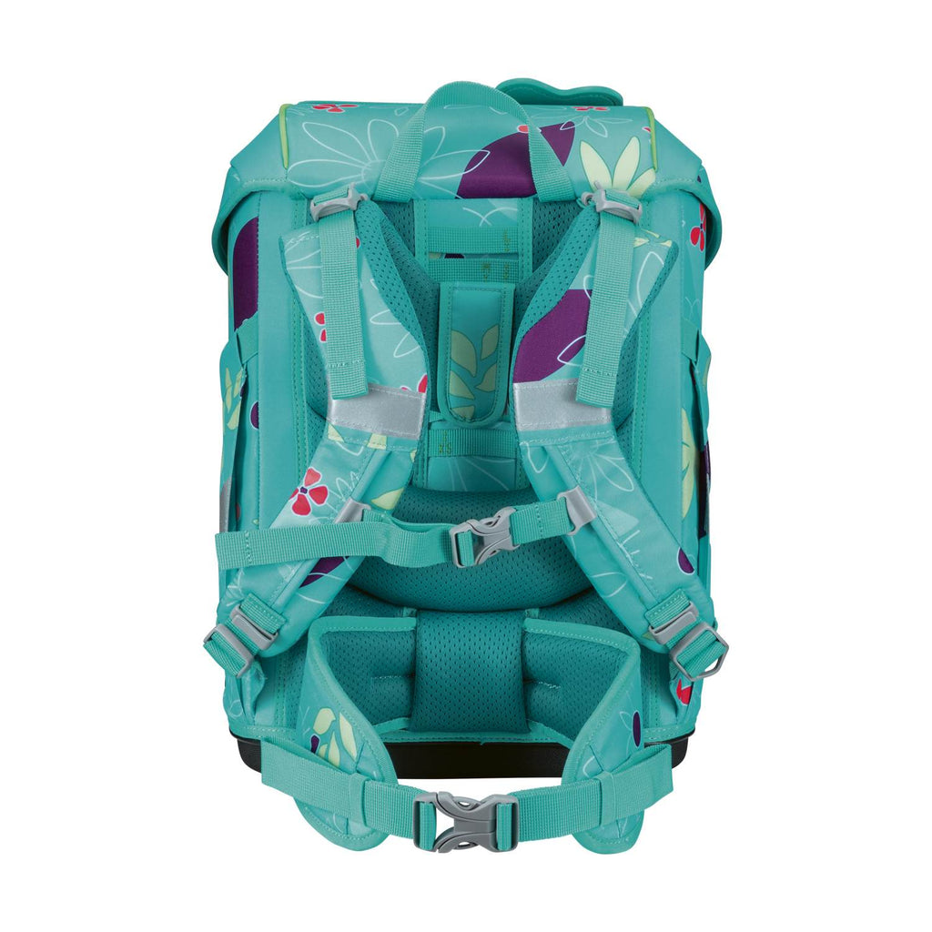 DerDieDas ErgoFlex Tiny Schulranzen-Set Butterfly Garden 5tlg.