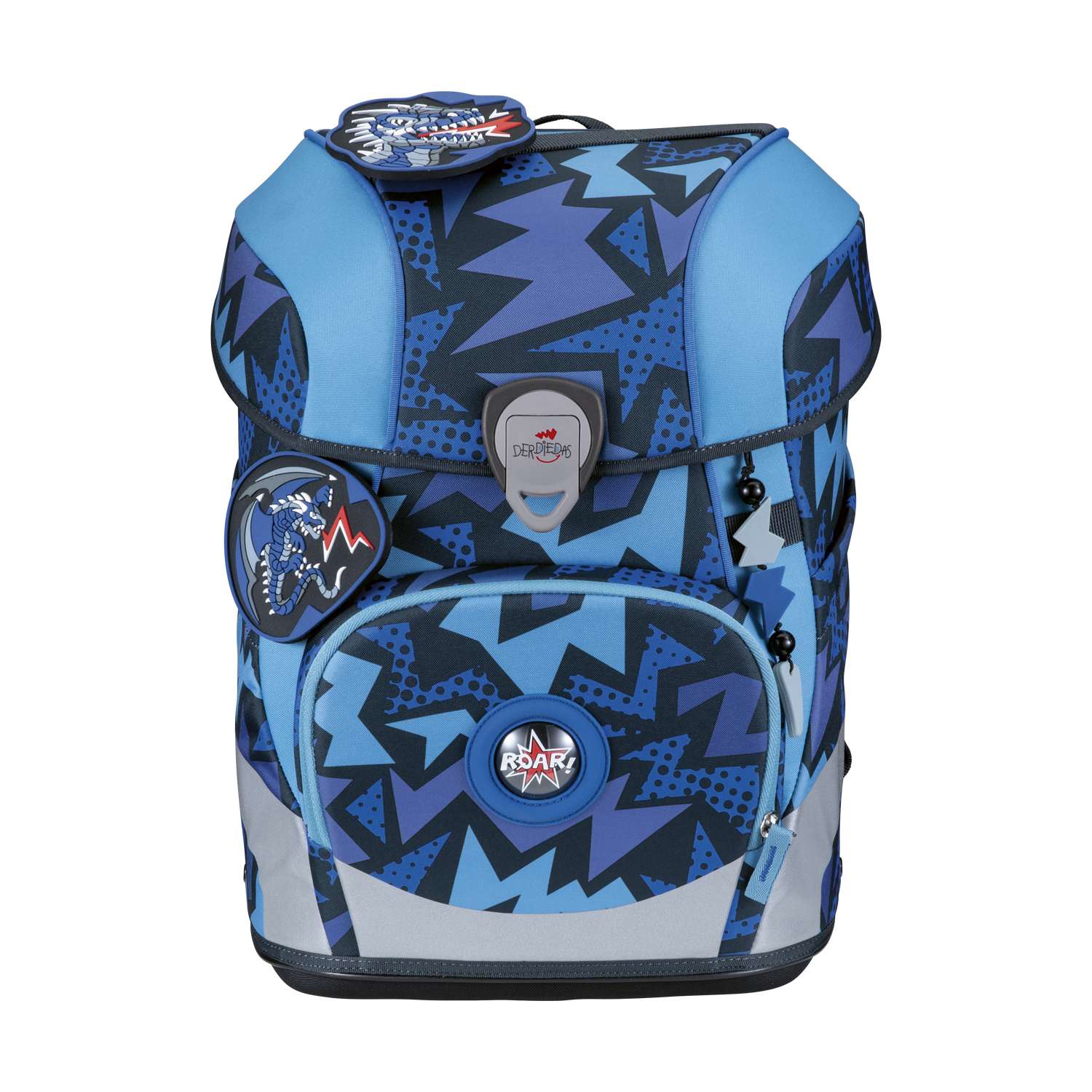 DerDieDas ErgoFlex Tiny Schulranzen-Set Dark Dragon 5tlg.