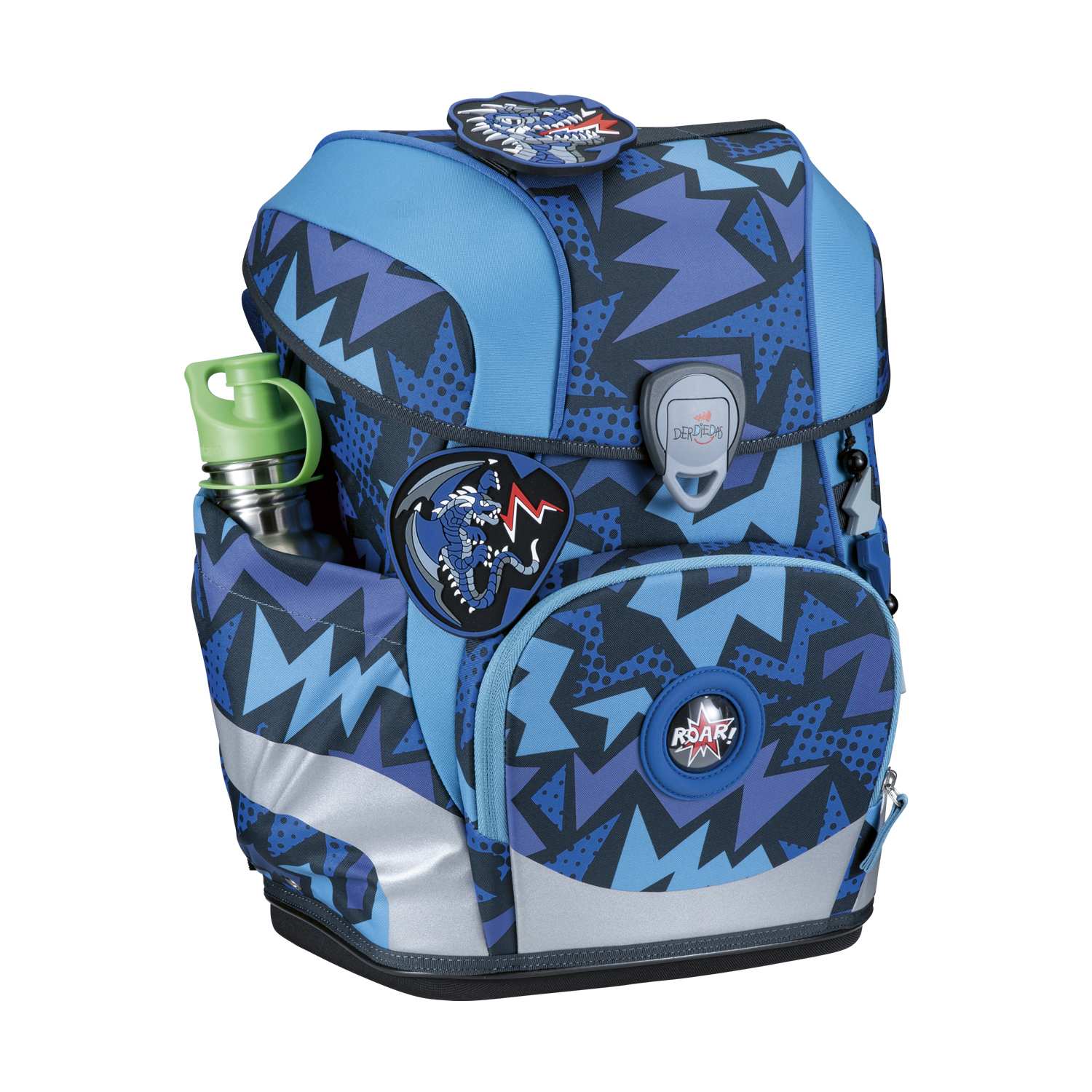 DerDieDas ErgoFlex Tiny Schulranzen-Set Dark Dragon 5tlg.