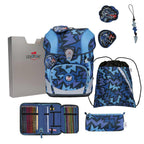 DerDieDas ErgoFlex Tiny Schulranzen-Set Dark Dragon 5tlg.