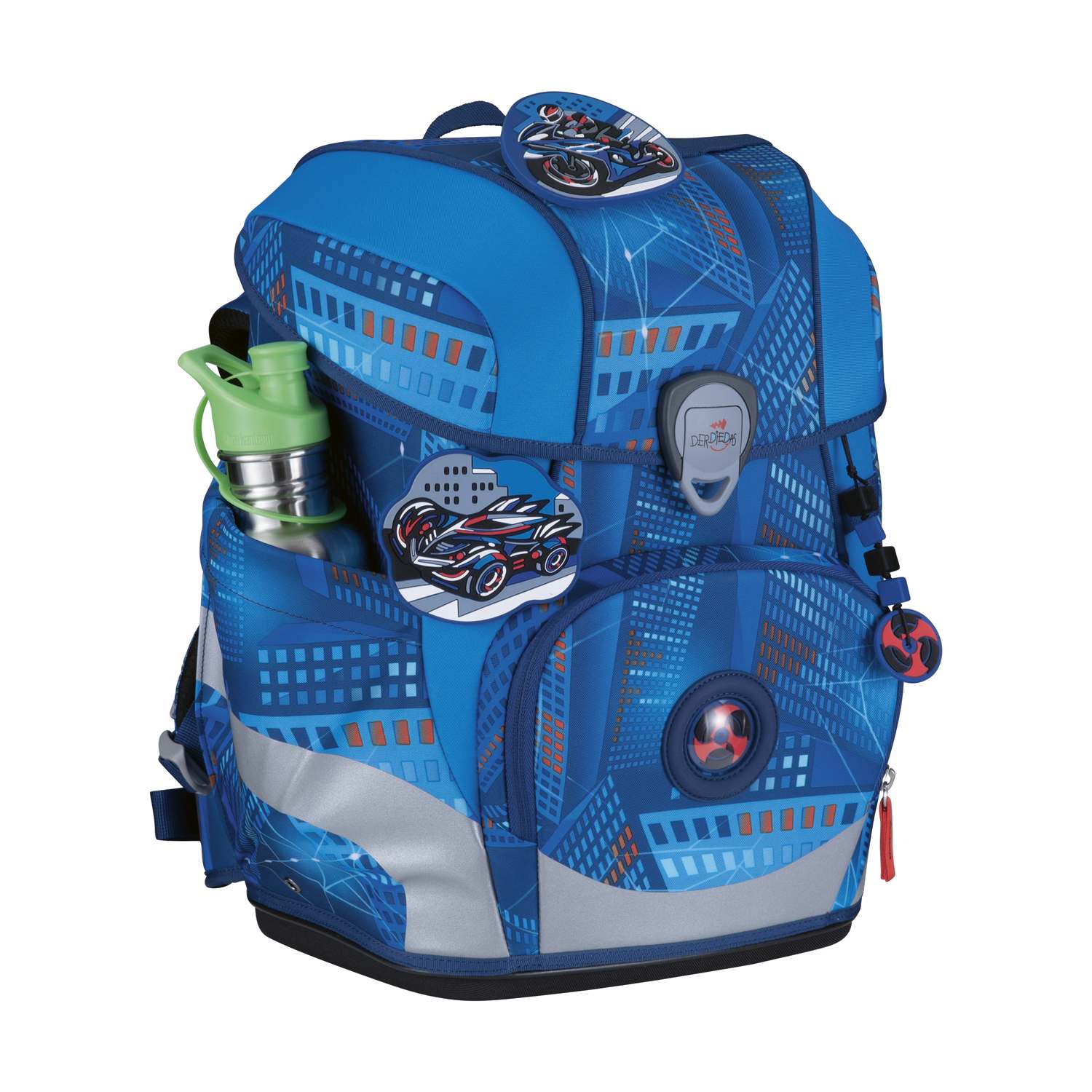 DerDieDas ErgoFlex Tiny Schulranzen-Set Turbo Speed 5tlg.