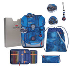 DerDieDas ErgoFlex Tiny Schulranzen-Set Turbo Speed 5tlg.