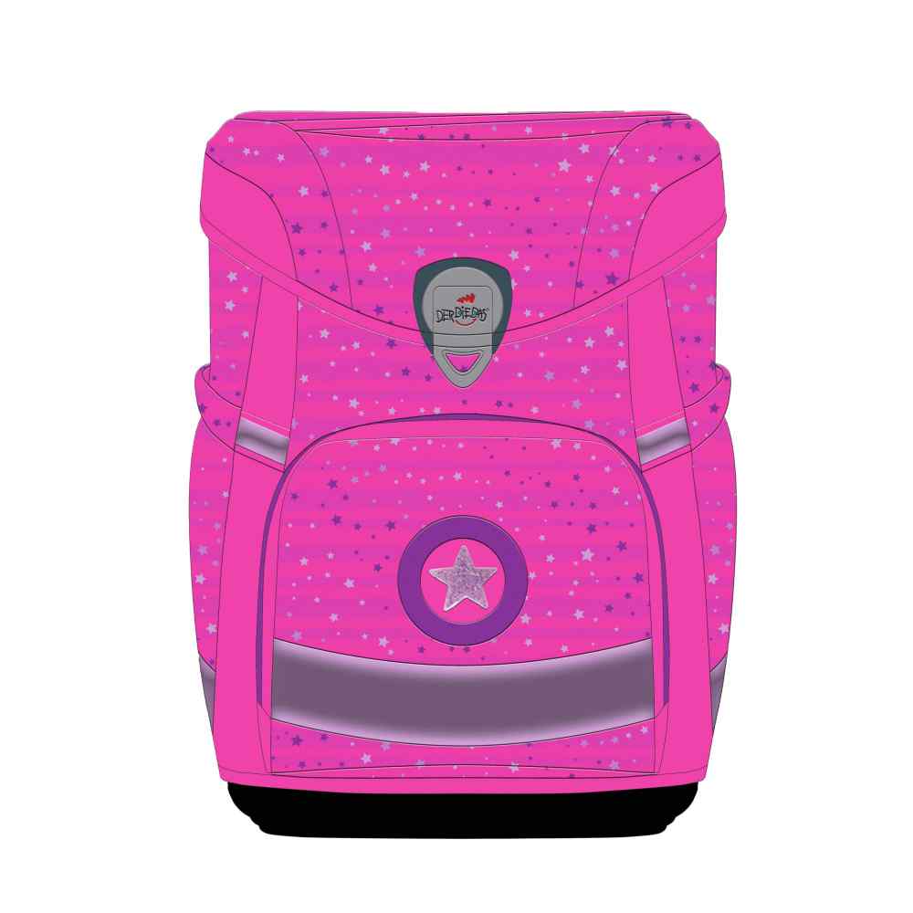 DerDieDas ErgoFlex EASY Pretty Unicorn Schulranzen-Set 5tlg.