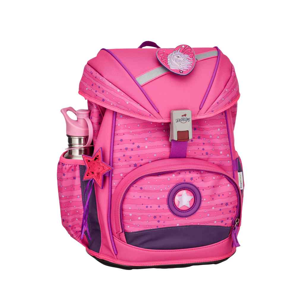 DerDieDas ErgoFlex Pretty Unicorn Schulranzen-Set 5tlg.
