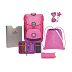 DerDieDas ErgoFlex EASY Pretty Unicorn Schulranzen-Set 5tlg.