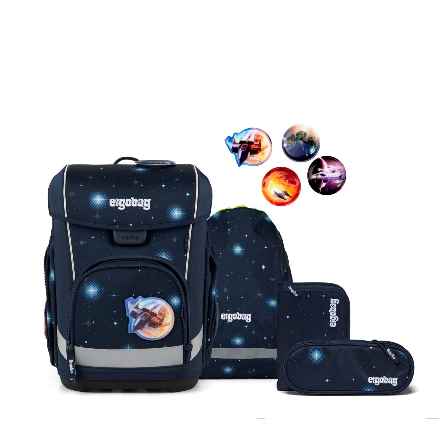 Ergobag Cubo Light Schulranzenset 5tlg. KoBärnikus 2026