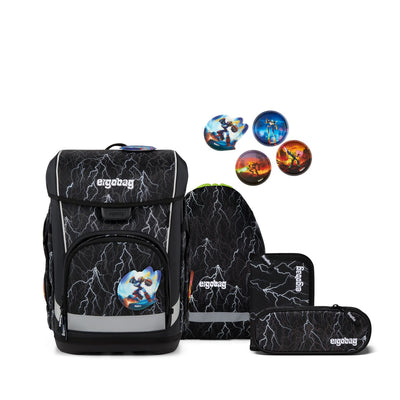 Ergobag Cubo Light Schulranzenset 5tlg. Super ReflektBär 2026