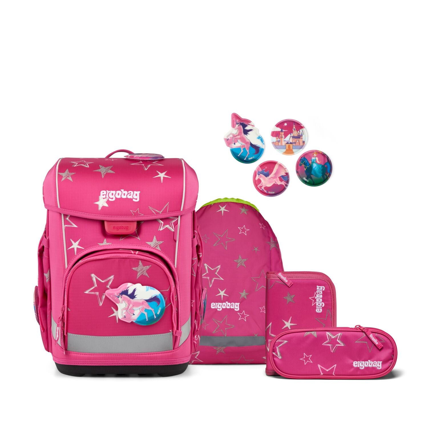Ergobag Cubo Light Schulranzenset 5tlg. SternzauBär 2026