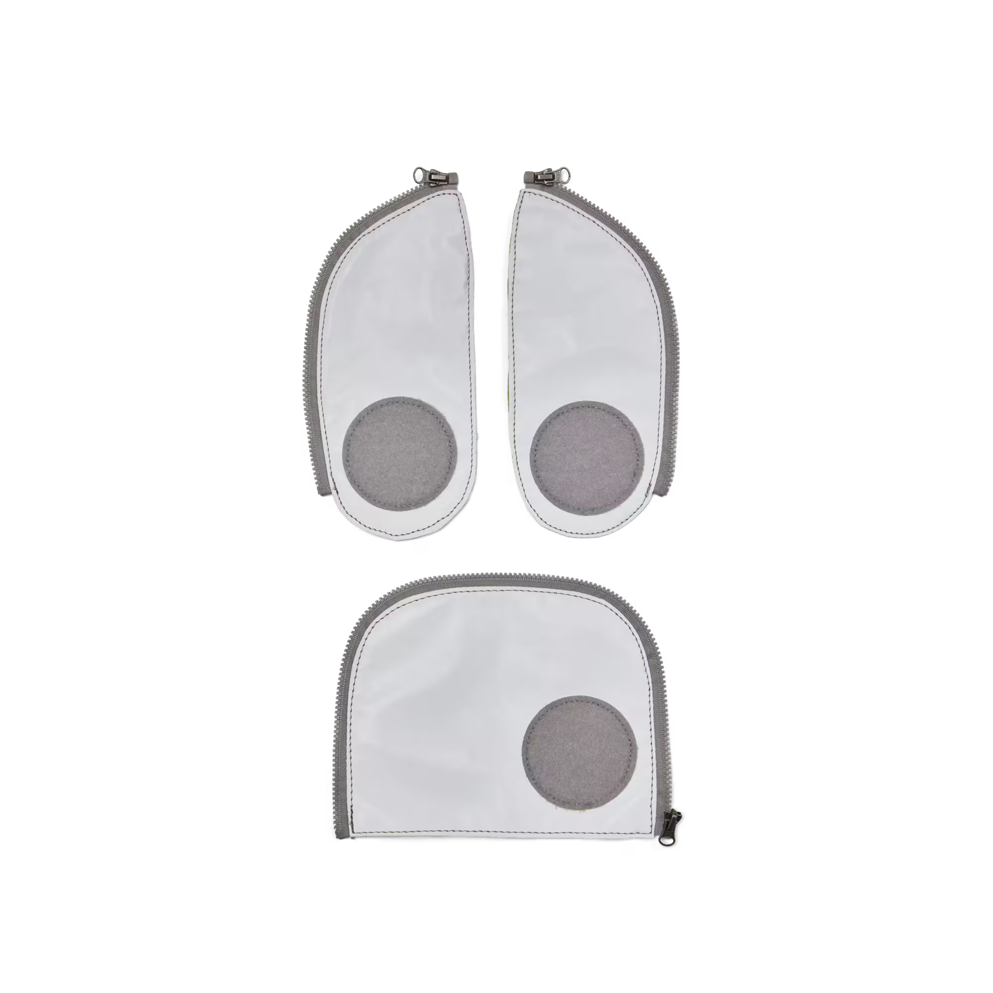 Ergobag Zip-Set 3tlg. Silver Reflective