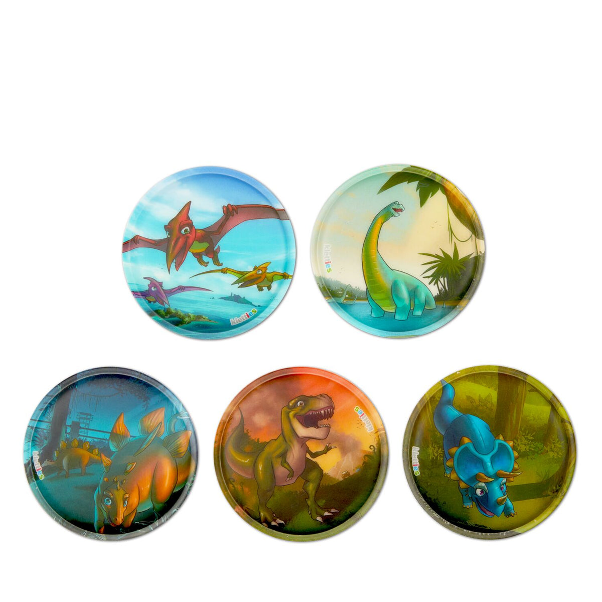 Ergobag Kletties Set (5-teilig) Dinosaurier Park