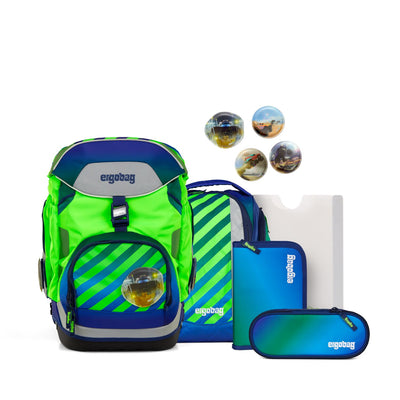Ergobag Pack Schulrucksack Set 6-teilig TruckBär 2025