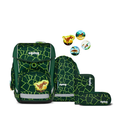 Ergobag Cubo Schulranzenset 5tlg. BärRex 2025