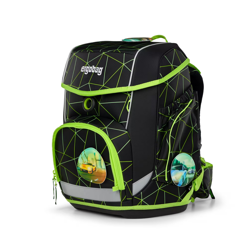 Ergobag Cubo Schulranzenset 5tlg. CyBär Race (2025)