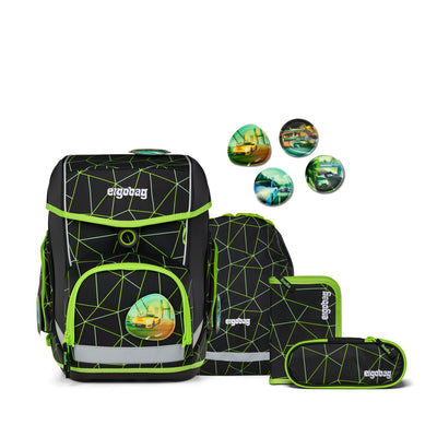 Ergobag Cubo Schulranzenset 5tlg. CyBär Race 2025