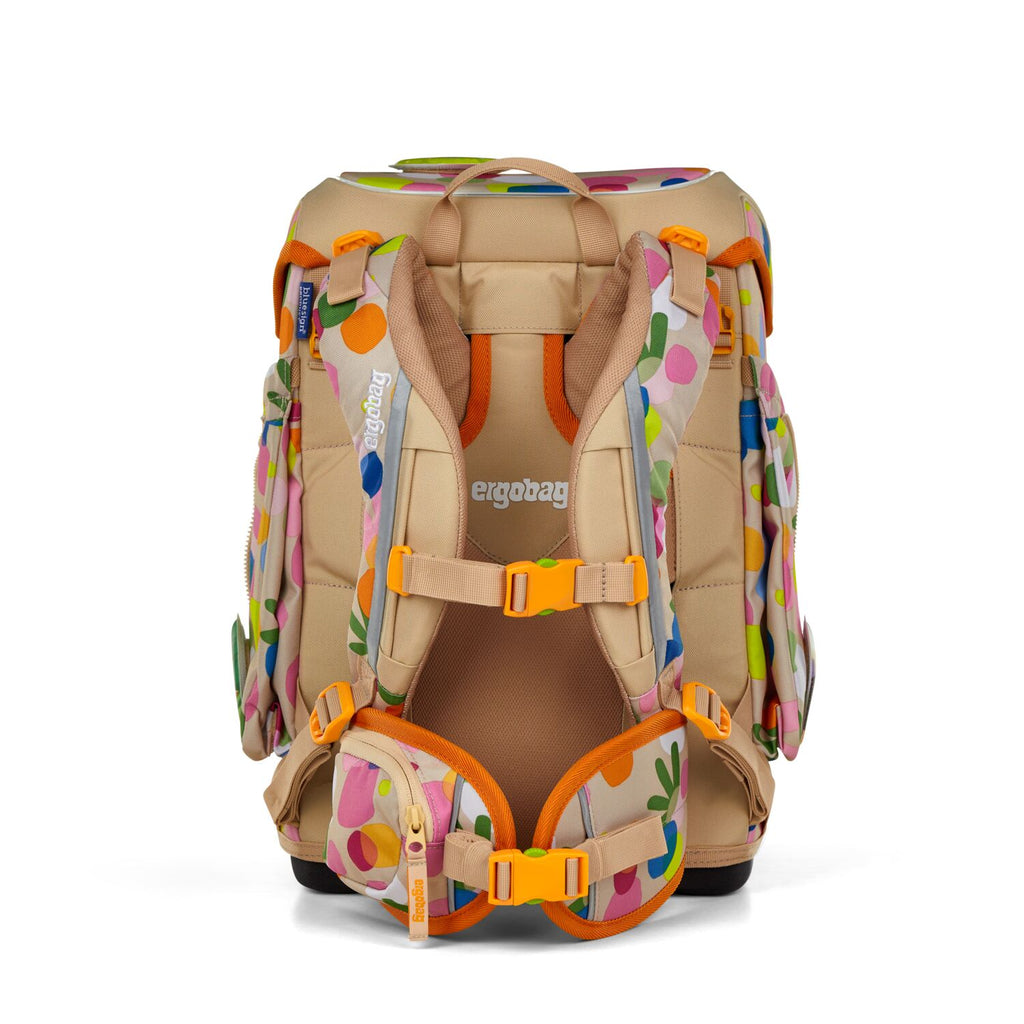 Ergobag Cubo Schulranzenset 5tlg. Flower PowBär 2025