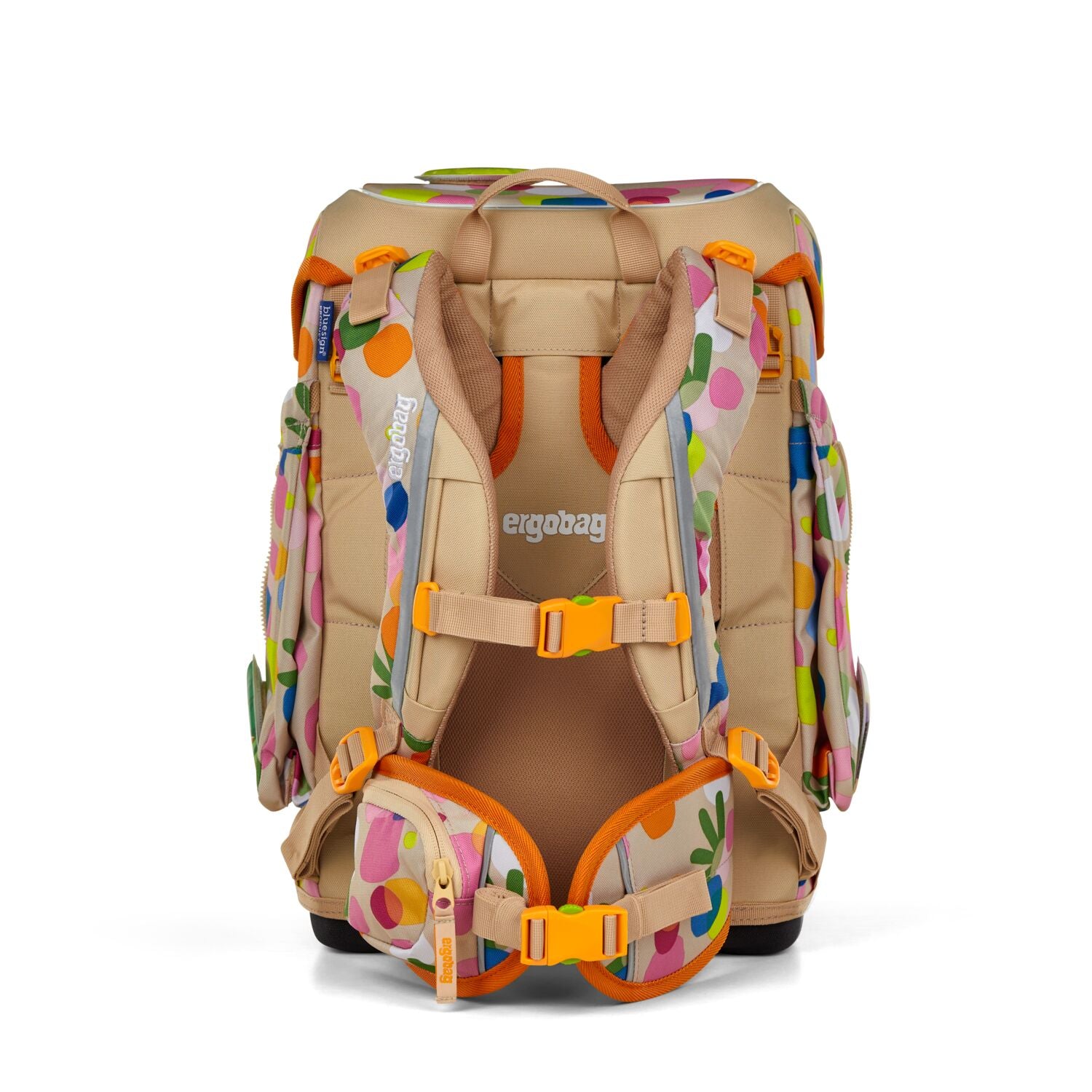Ergobag Cubo Schulranzenset 5tlg. Flower PowBär 2025