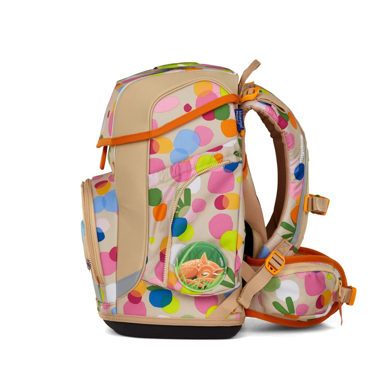 Ergobag Cubo Schulranzenset 5tlg. Flower PowBär 2025