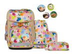 Ergobag Cubo Schulranzenset 5tlg. Flower PowBär 2025