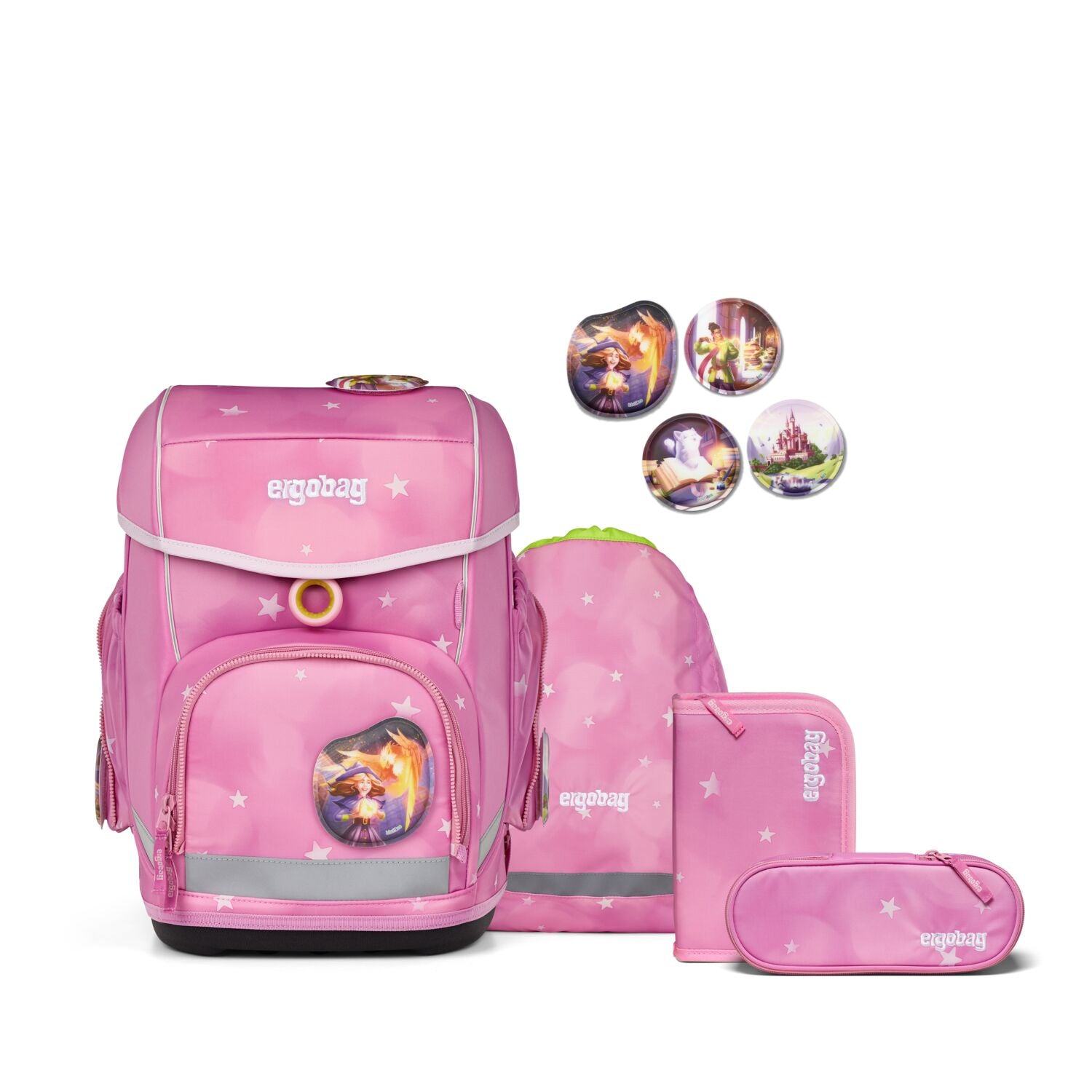 Ergobag Cubo Schulranzenset 5tlg. WolkenzauBär 2025