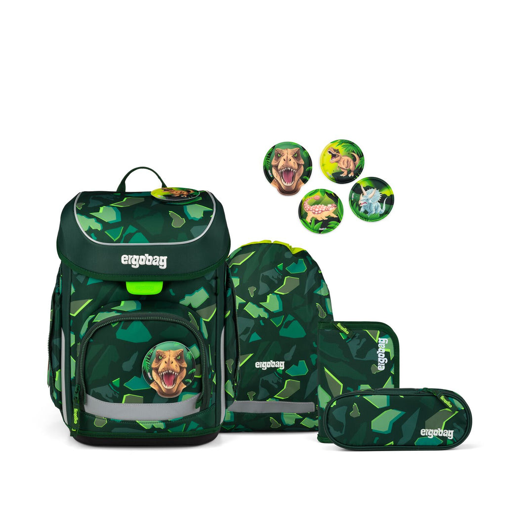 Ergobag Cubo DinosauriBär Schulranzenset 5tlg.