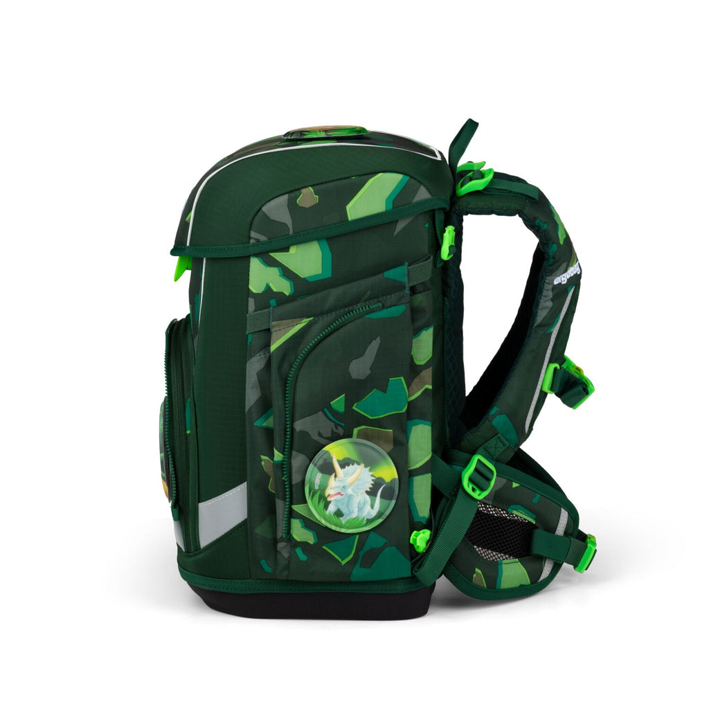 Ergobag Cubo Light Schulranzenset 5tlg. DinosauriBär