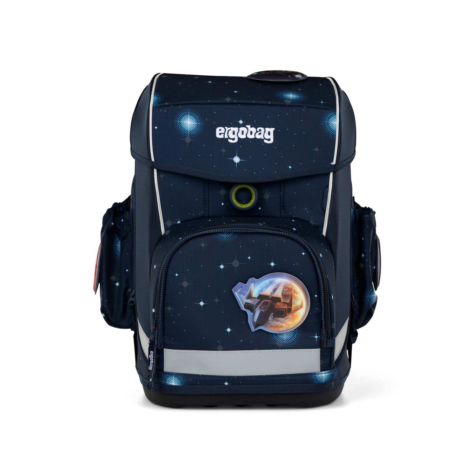 Ergobag Cubo Light Schulranzenset 6tlg. KoBärnikus GALAXY GLOW 2025