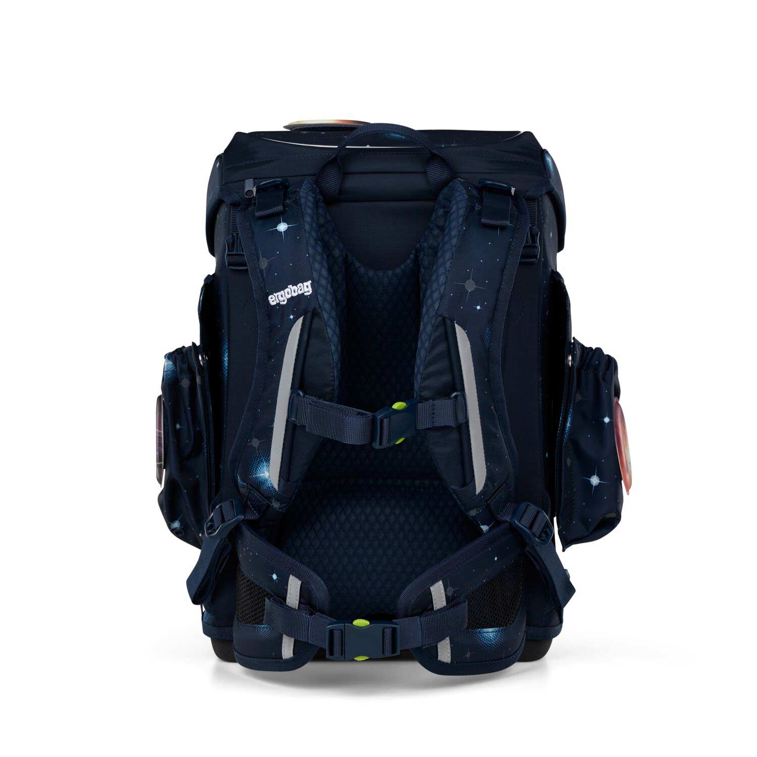 Ergobag Cubo Light Schulranzenset 6tlg. KoBärnikus GALAXY GLOW 2025