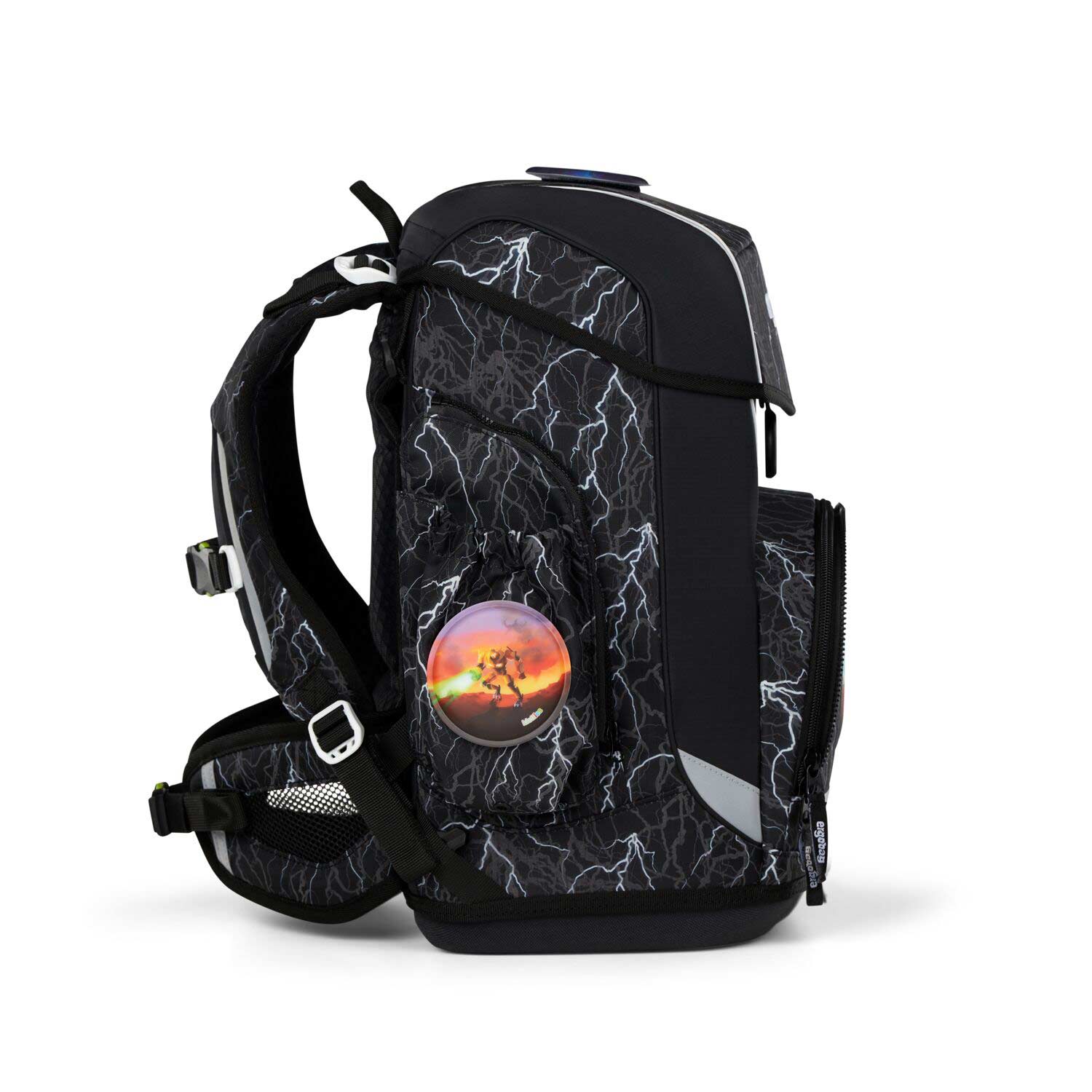 Ergobag Cubo Light Schulranzenset 6tlg. Super ReflektBär 2025