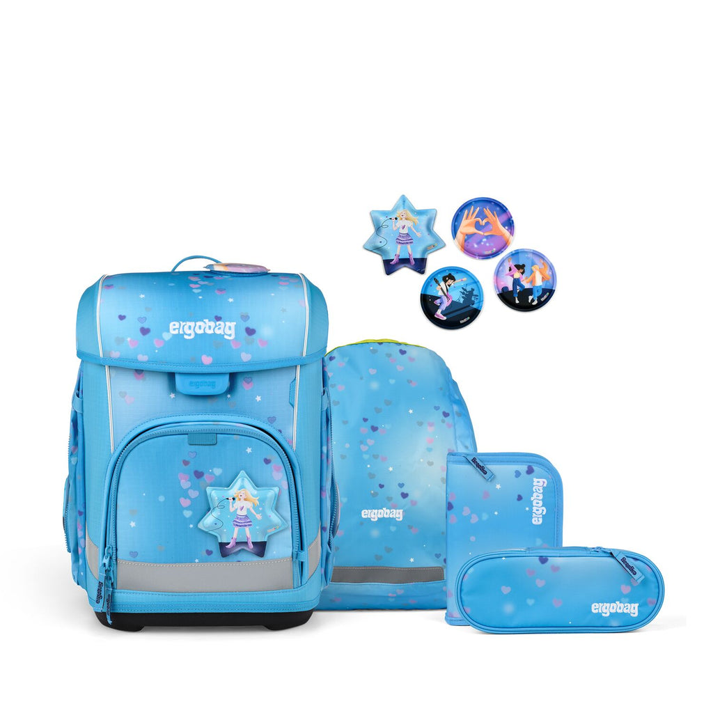 Ergobag Cubo Light Schulranzenset 5tlg. BühnenfieBär