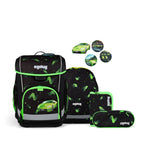 Ergobag Cubo Light Schulranzenset 5tlg. ÜBärholspur