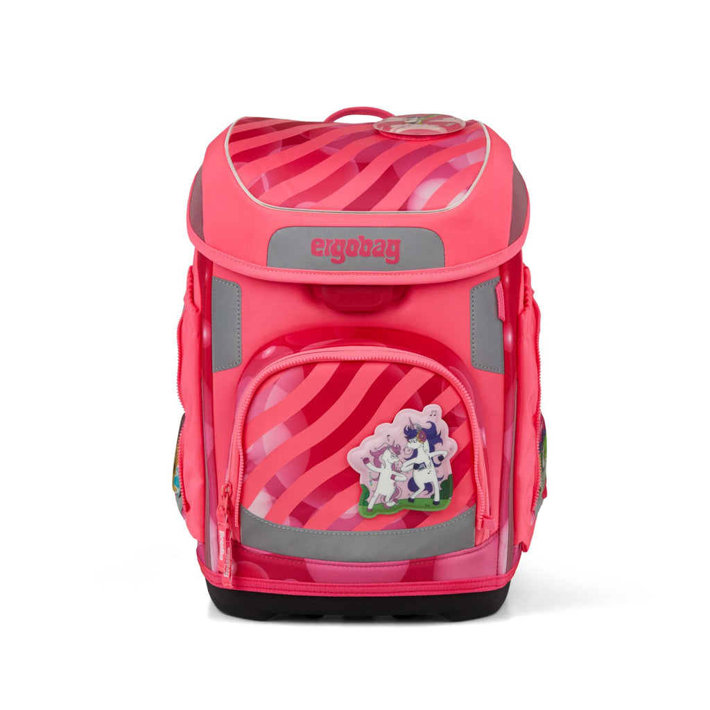 Ergobag Cubo Schulranzenset 5tlg. KuntBärbuntes Einhorn NEO 2026