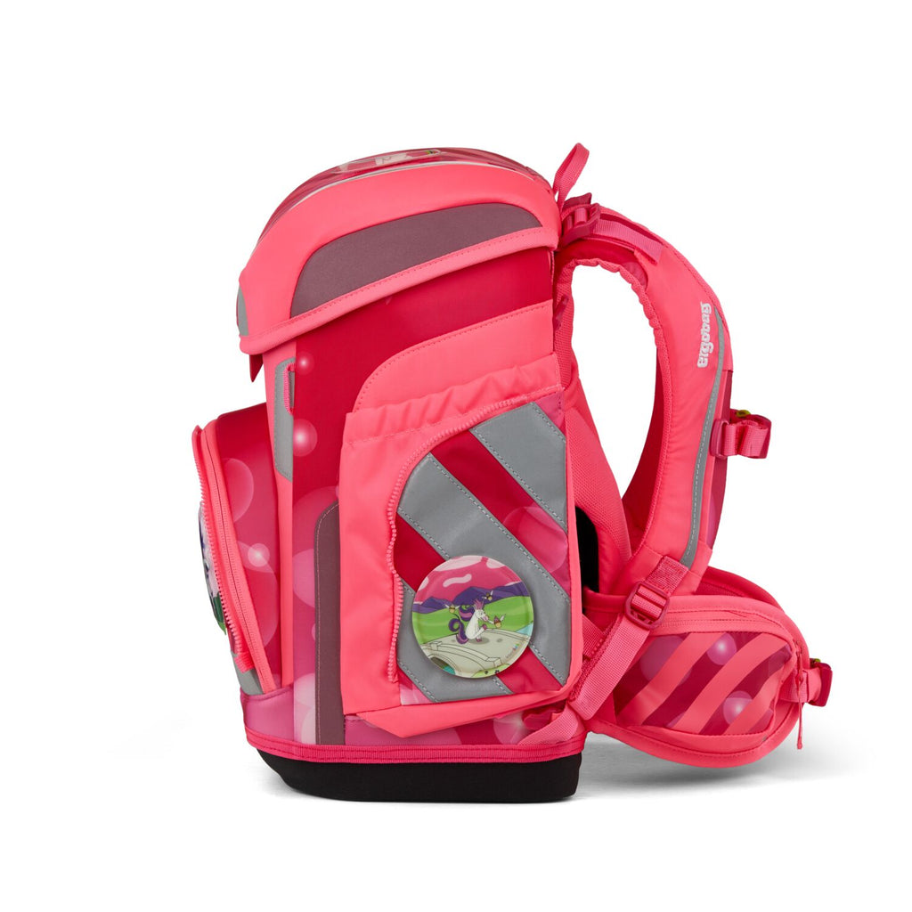 Ergobag Cubo Schulranzenset 5tlg. KuntBärbuntes Einhorn NEO 2026