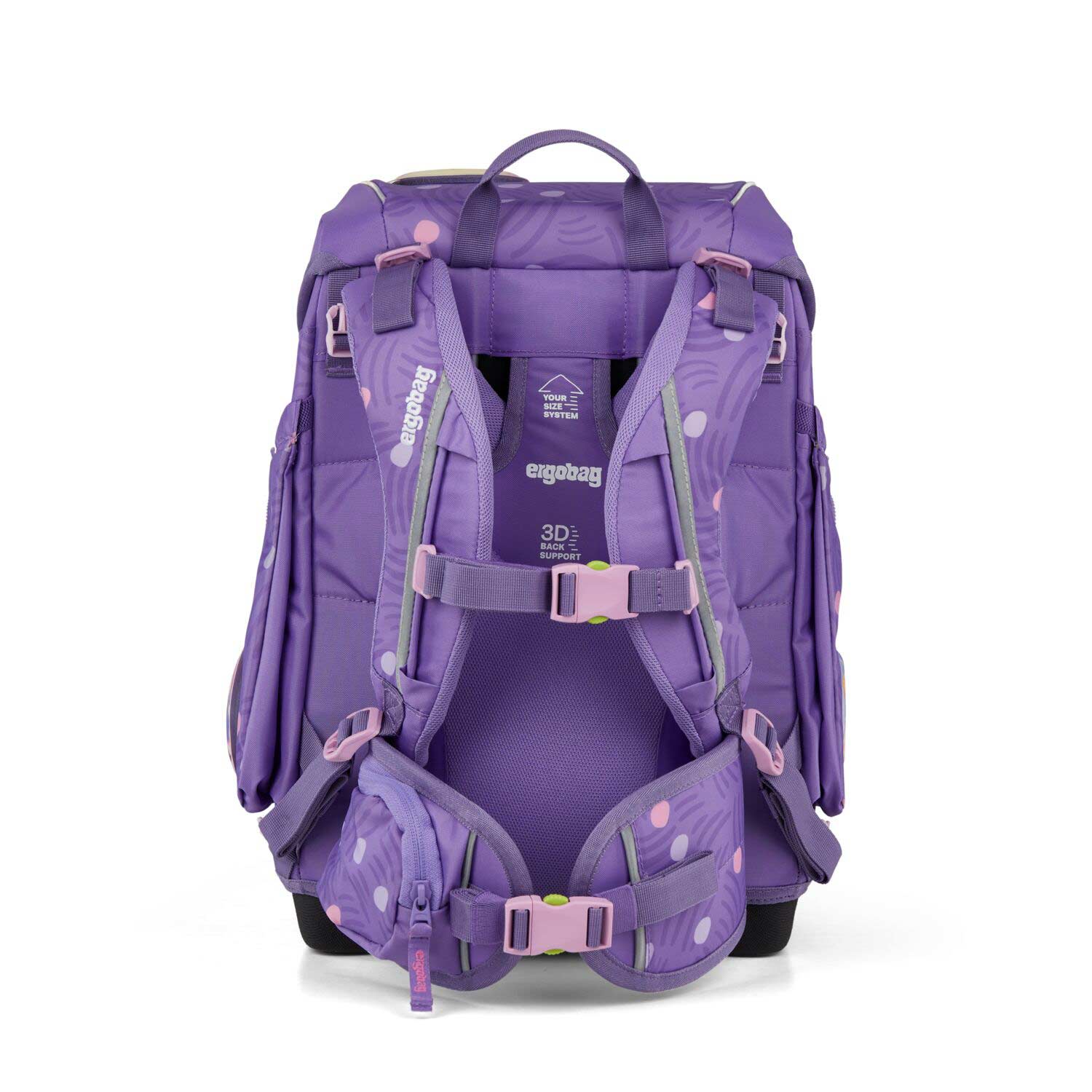 Ergobag Cubo Schulranzenset 5tlg. PonyBäradies