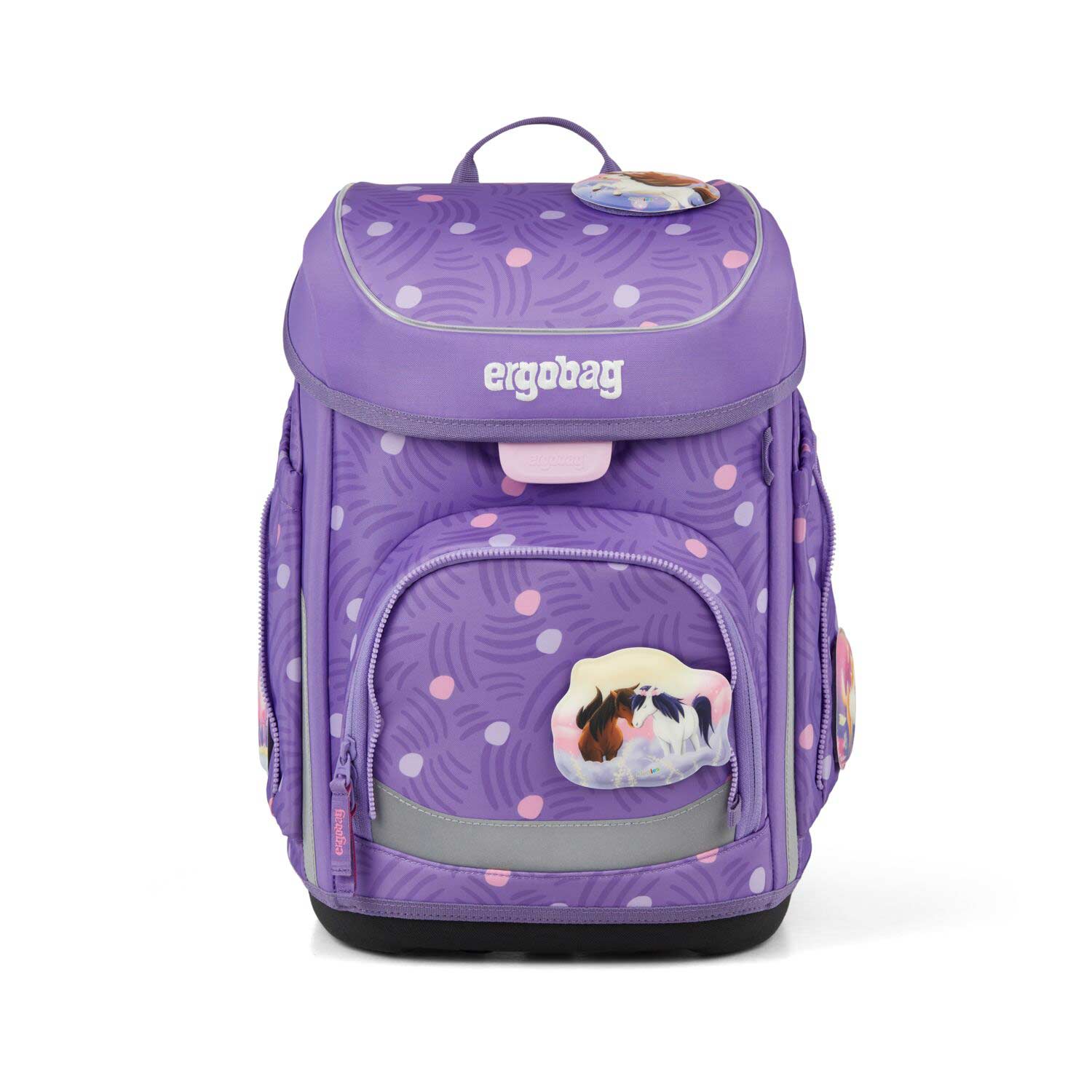 Ergobag Cubo Schulranzenset 5tlg. PonyBäradies