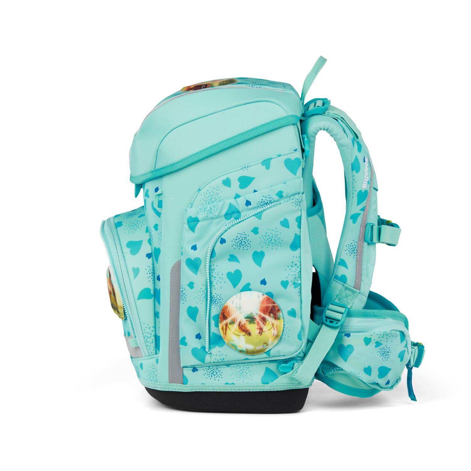 Ergobag Cubo Schulranzenset 5tlg. ReitBärtraum