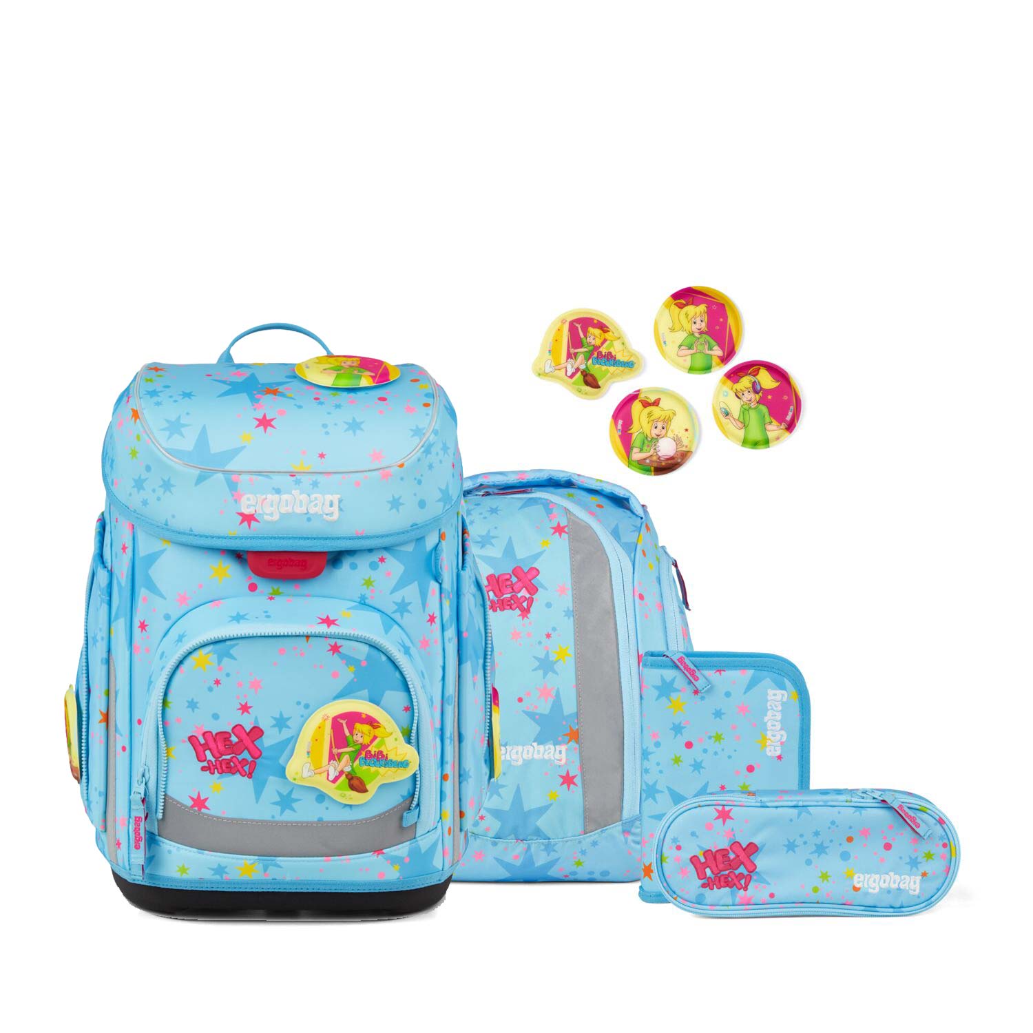 Ergobag Cubo Schulranzenset 5tlg. Bärhext
