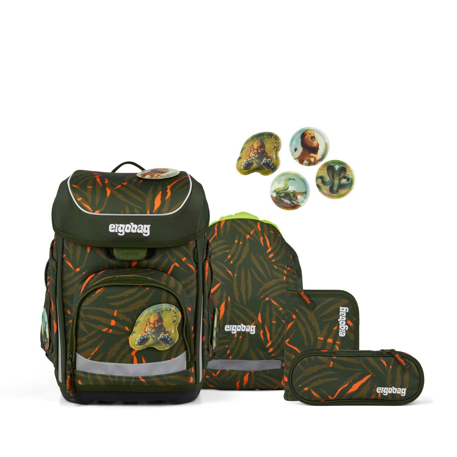 Ergobag Cubo Schulranzenset 5tlg. ExBärdition