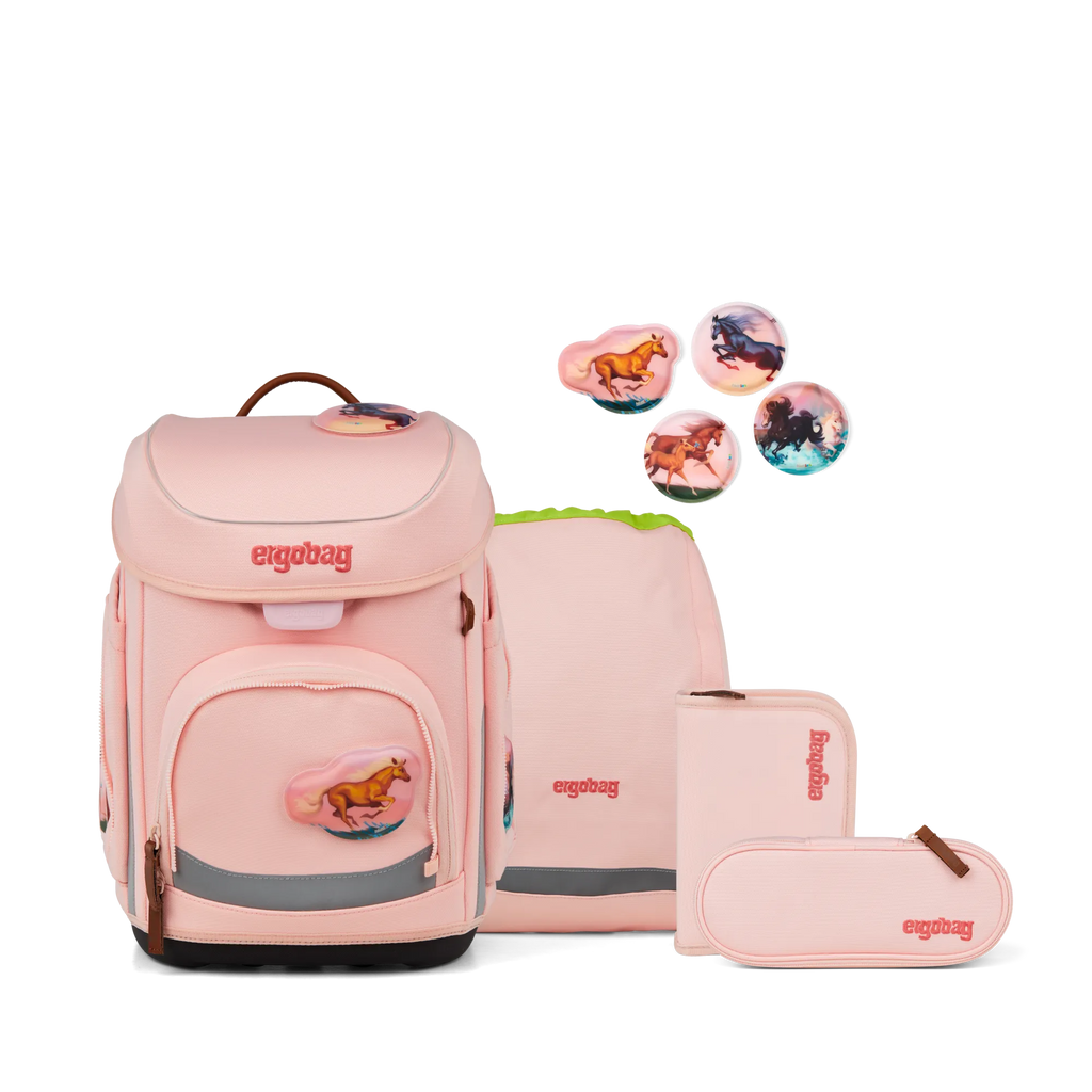 Ergobag Cubo Schulranzenset 5tlg. Unzähmbär 2026