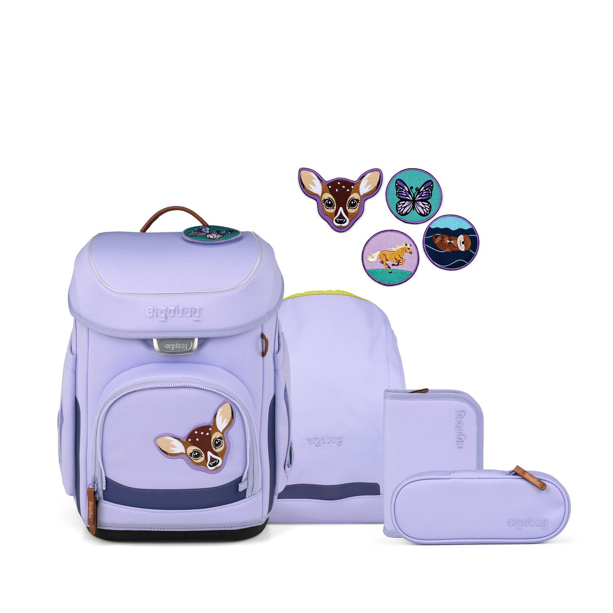 Ergobag Cubo WaldBärsucher Schulranzenset 5tlg.