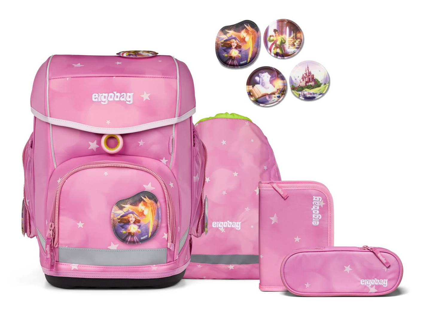 Ergobag Cubo Schulranzenset 5tlg. WolkenzauBär 2025
