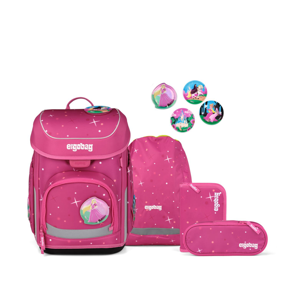 Ergobag Cubo ZauBärschloss Schulranzenset 5tlg.