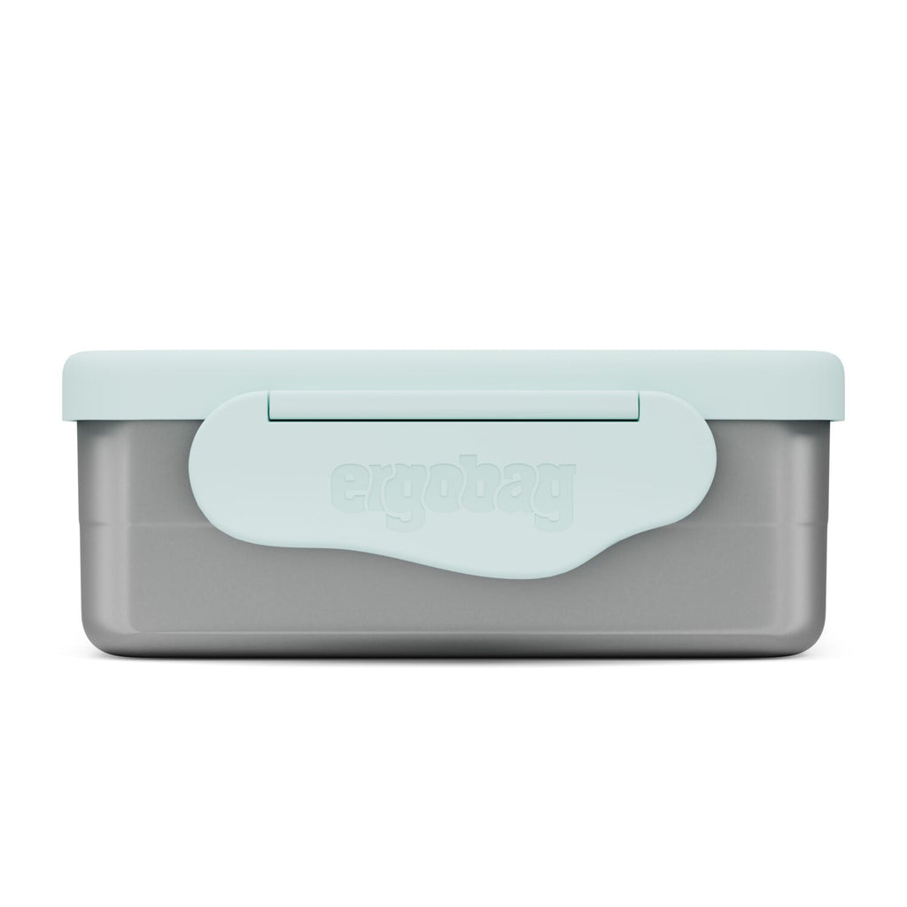 Ergobag Edelstahl Brotdose Blümchen