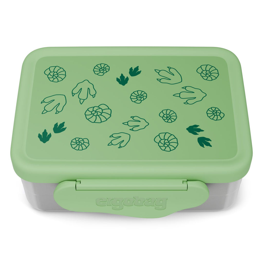 Ergobag Edelstahl Brotdose Dschungel