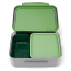 Ergobag Edelstahl Brotdose Dschungel