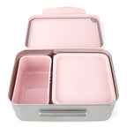 Ergobag Edelstahl Brotdose rosa (Einhorn)