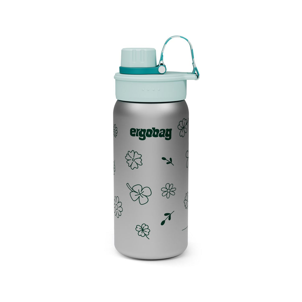 Ergobag Edelstahl Trinkflasche Blumen