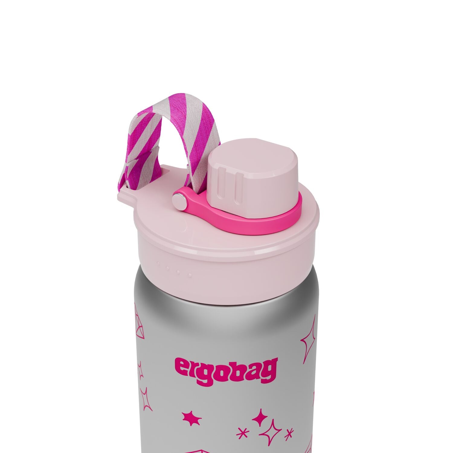 Ergobag Edelstahl Trinkflasche Glitzer